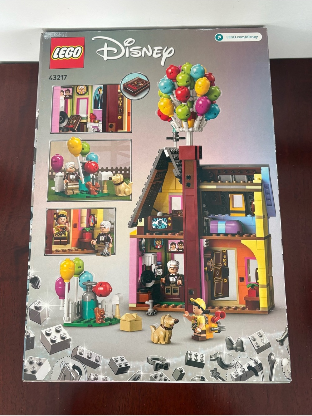 LEGO Disney and Pixar “Up” House Classic Disney Celebration Building Toy Set